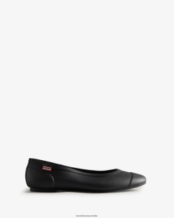 Hunter Black NF426140 Women Tour Ballet Flats
