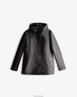Hunter Black NF426335 Women Lightweight Waterproof Jacket