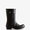Hunter Black NF426504 Men Original Short Rain Boots