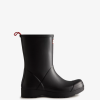 Hunter Black NF426510 Men Play Mid-Height Rain Boots