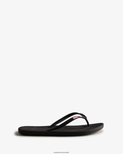 Hunter Black NF426534 Men Flip Flop