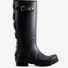 Hunter Black NF426560 Men CLUB BUM Backstrap Tall Rain Boots