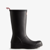 Hunter Black NF42668 Women Play Tall Rain Boots