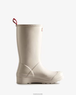 Hunter Cast Pale Grey NF426227 Women Play Tall Rain Boots