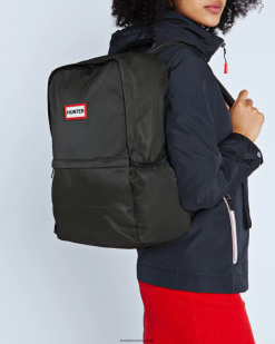 Hunter Dark Olive NF426435 Men Nylon Large Backpack