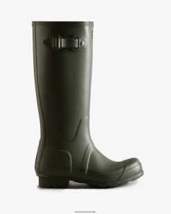 Hunter Dark Olive NF426516 Men Original Tall Rain Boots