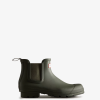 Hunter Dark Olive NF426528 Men Original Chelsea Boots