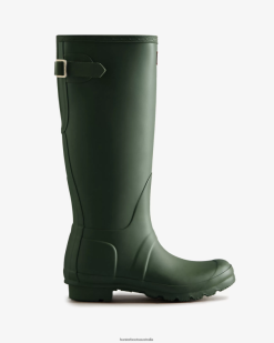 Hunter Green NF426119 Women Original Back Adjustable Rain Boots