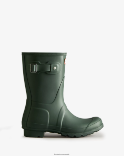 Hunter Green NF42618 Women Original Short Rain Boots