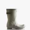 Hunter Ice Grey/Urban Grey NF426173 Women Short Back Adjustable Rain Boots