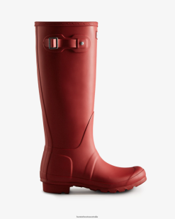 Hunter Military Red NF42659 Women Original Tall Rain Boots