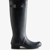 Hunter Navy NF426229 Women Tour Foldable Tall Rain Boots