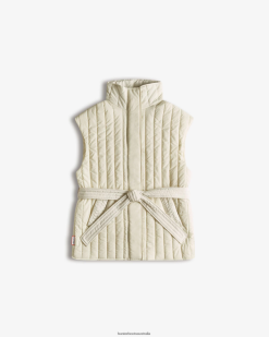 Hunter Soft Sand NF426347 Women Explorer Recycled Nylon Quilted Vest