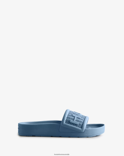 Hunter Stornoway Blue NF426580 Men BLOOM Slides