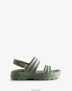 Hunter Sweet Gale Green NF426287 Women BLOOM Sandal