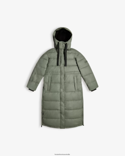 Hunter Urban Grey NF426364 Women Intrepid Insulated Long Puffer Coat