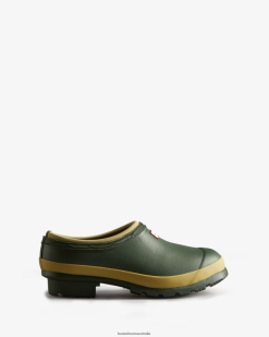 Hunter Vintage Green NF426113 Women Gardener Clogs