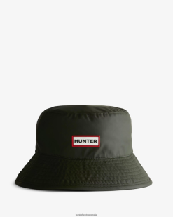 HunterNF426416 Men Rubberised Rain Bucket Hat