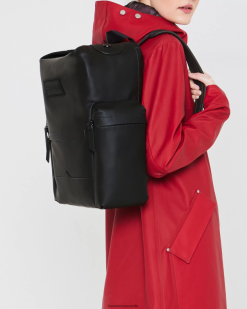 HunterNF426426 Men Top Clip Backpack - Rubberized Leather