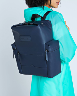 HunterNF426428 Men Top Clip Backpack - Rubberized Leather